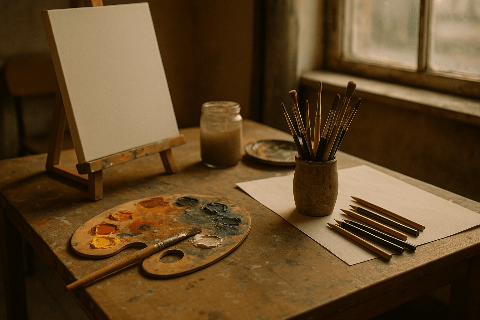 Art classes (painting, drawing) — Visual Arts