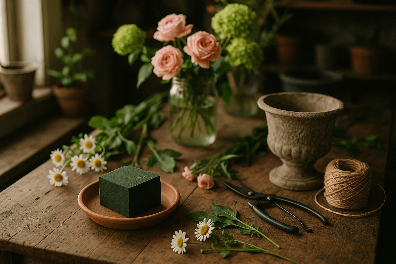 Floral design & garden art — Creative Making & Craft