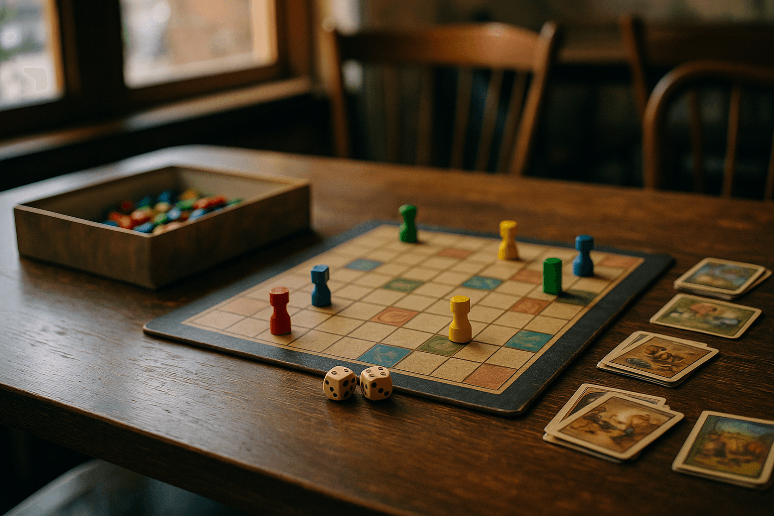 Board game cafes & events — Games & Puzzles