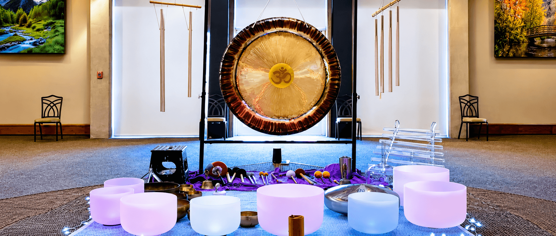 Singing Bowls at the Denver Botanic Gardens