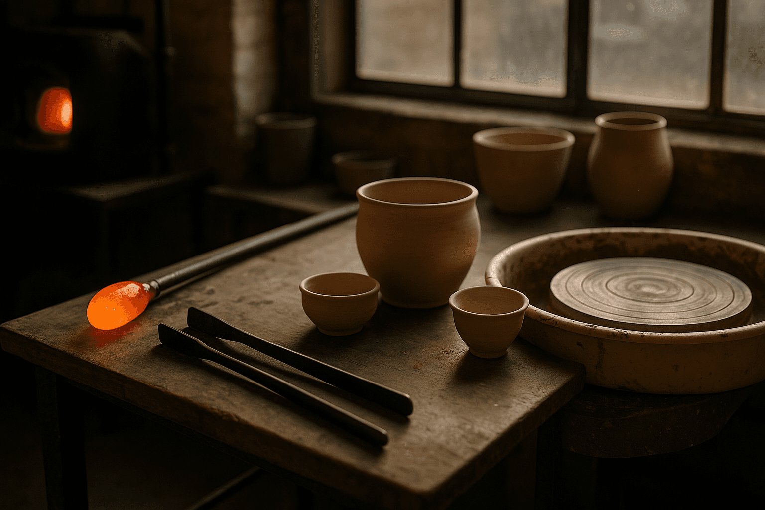 Glassblowing & pottery studios — Creative Making & Craft