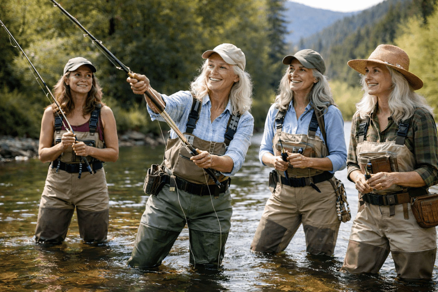Ladies Intro to Fly fishing with 2nd Summit