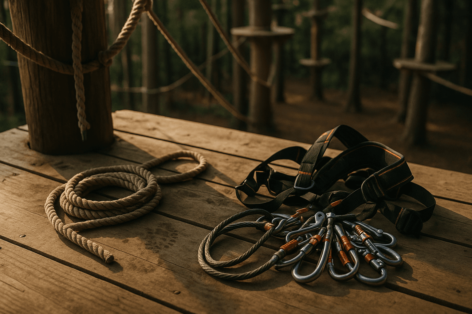 Ropes courses & zip lines — Climbing & Adventure