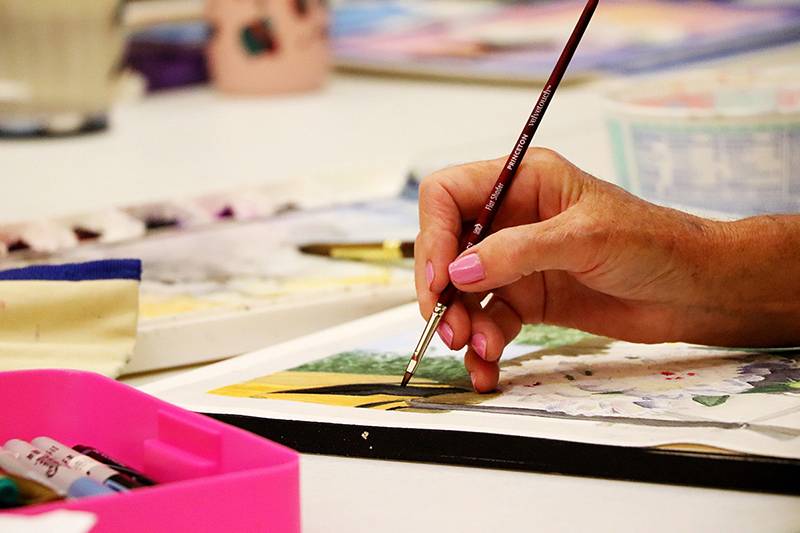 Watercolor Landscape Painting Class