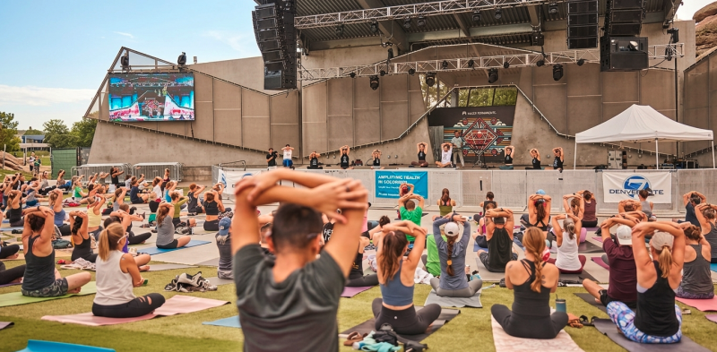 Yoga on the Lawn