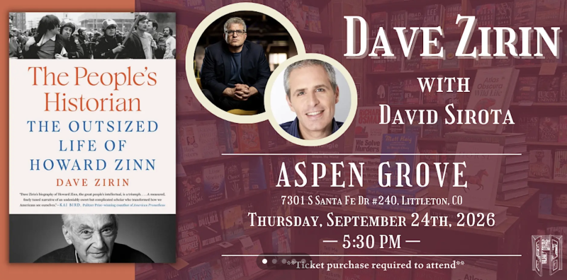 The People's Historian: The Outsized Life of Howard Zinn! 9/24/26