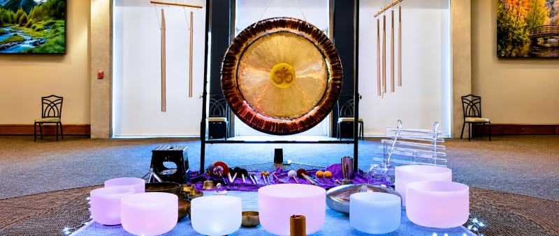 Singing Bowls at the Denver Botanic Gardens